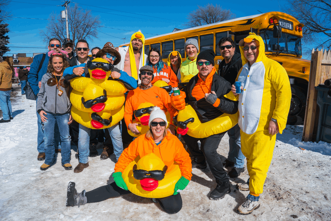 Plunge in a costume because you may win!!!.